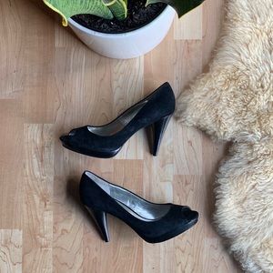 Black heels